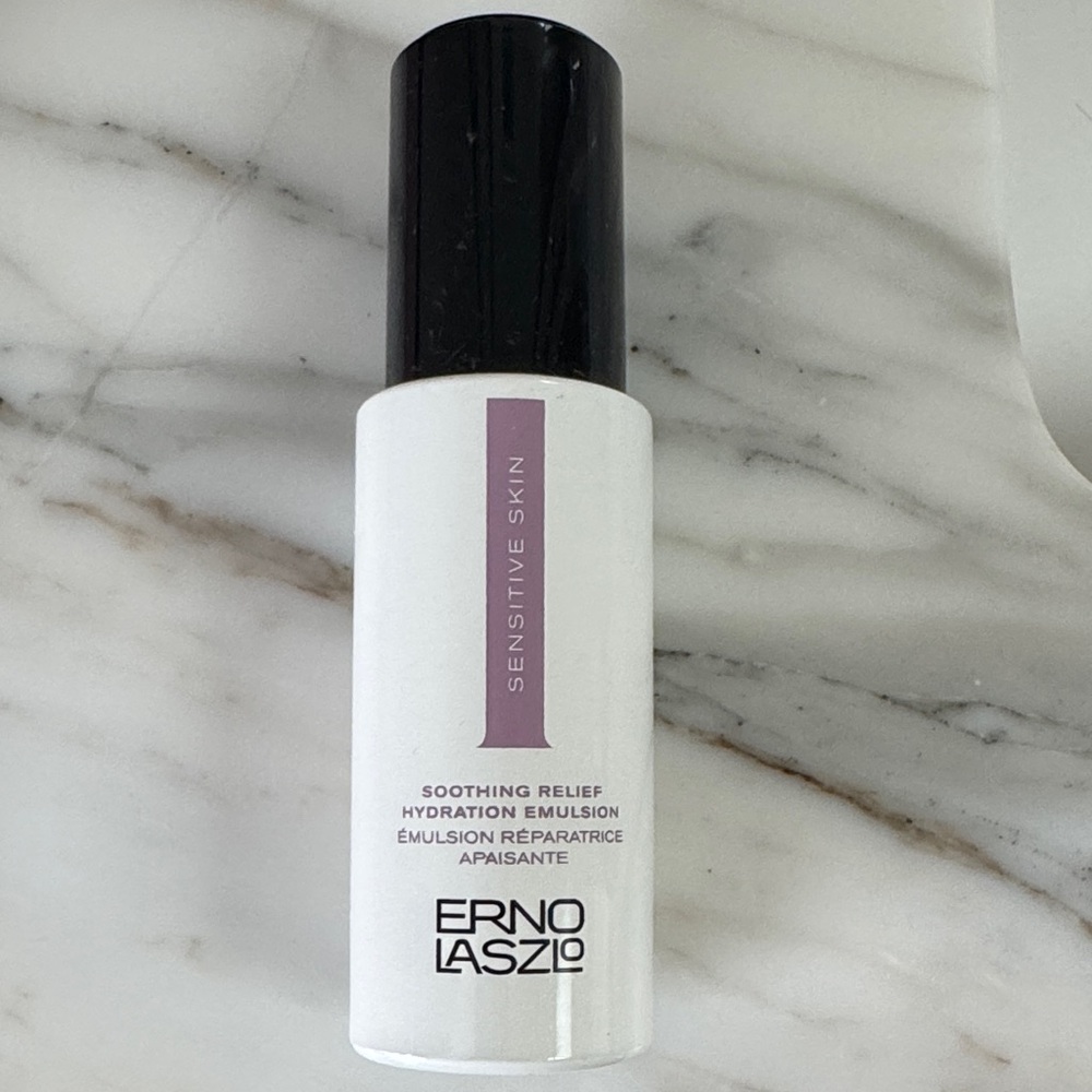 Erno Laszlo Hydration Emulsion with Black and White Design